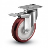 Stainless Steel Caster with Total Lock Brake